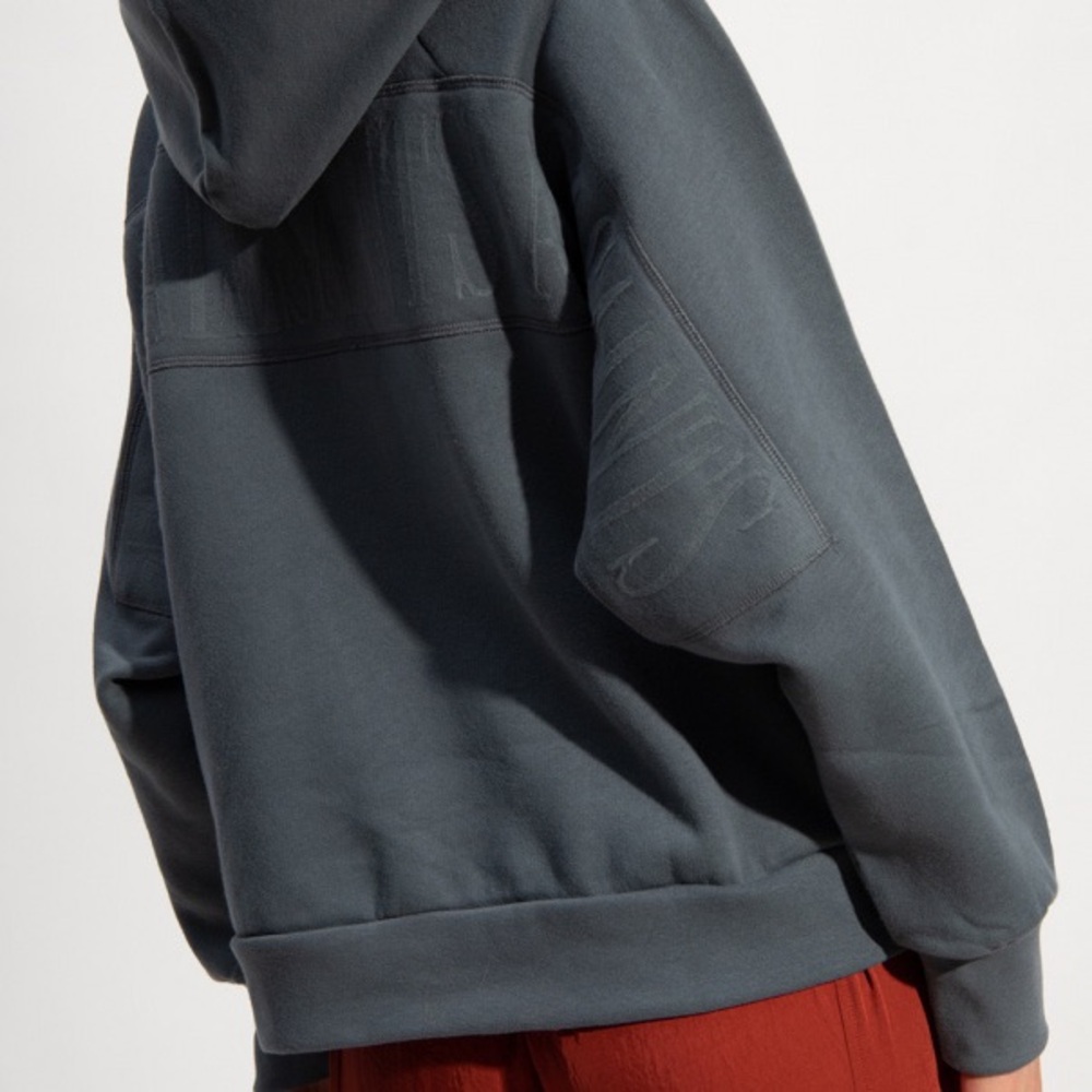 All Saints Dark Blue Hoodie